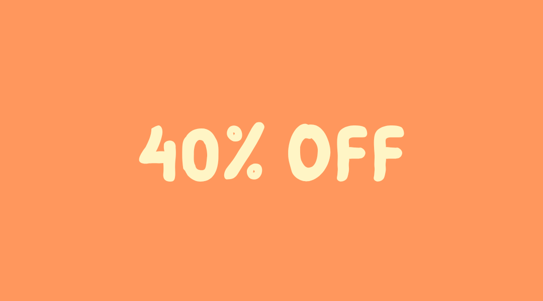 40% OFF