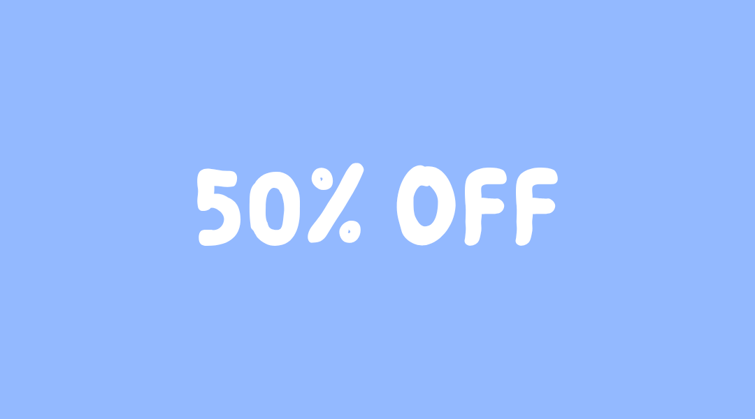 50% OFF