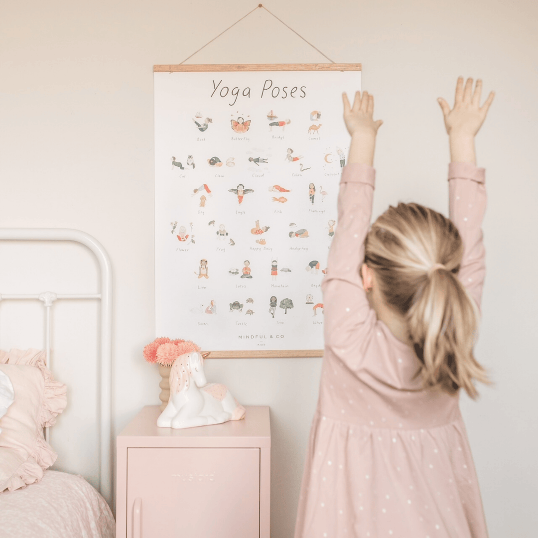 Wooden Poster Hanger for Kids Prints and Art Display Wooden Poster Hanger for Kids Prints and Art Display