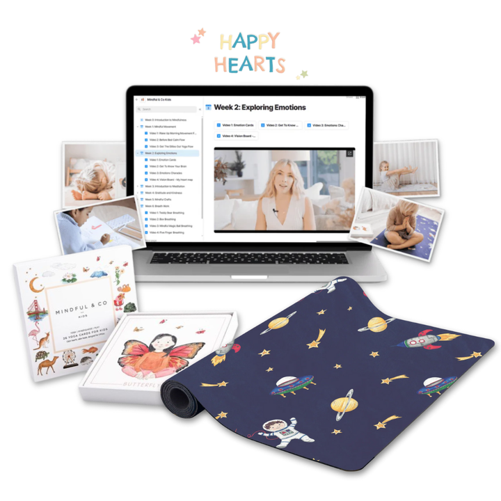 Yoga Beginner Bundle + Happy Hearts Course