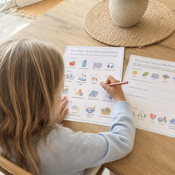 Mindful Routines Kit for Kids – Printable Routine Charts & Visual Schedule (Ages 4–10)