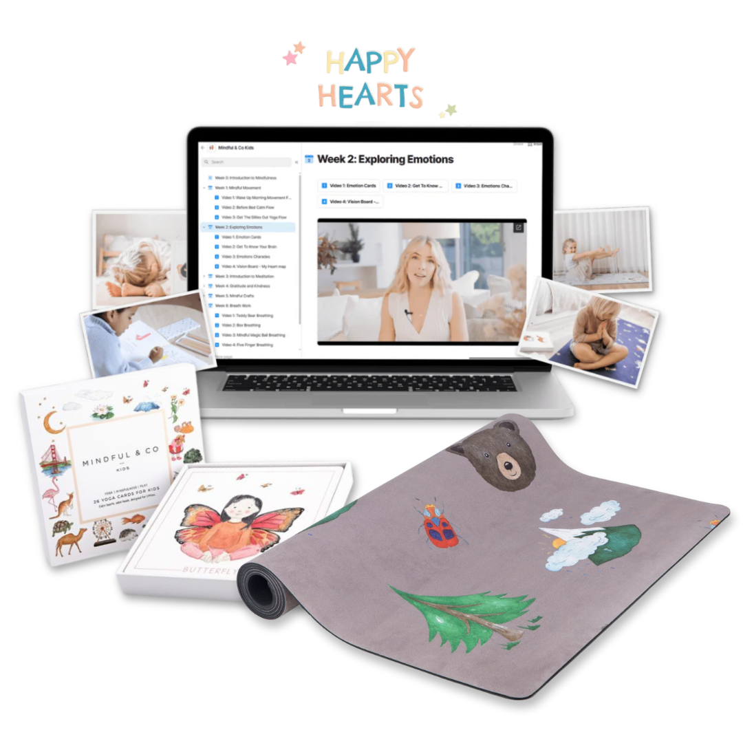 Yoga Beginner Bundle + Happy Hearts Course