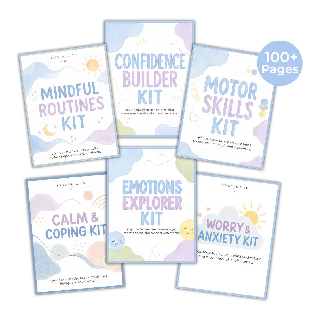 Mindful Growth Mega Bundle printable kits