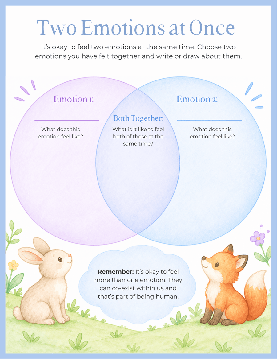 Mindful Growth printable activity