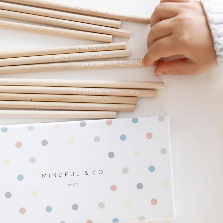 AFFIRMATION COLOURING PENCILS