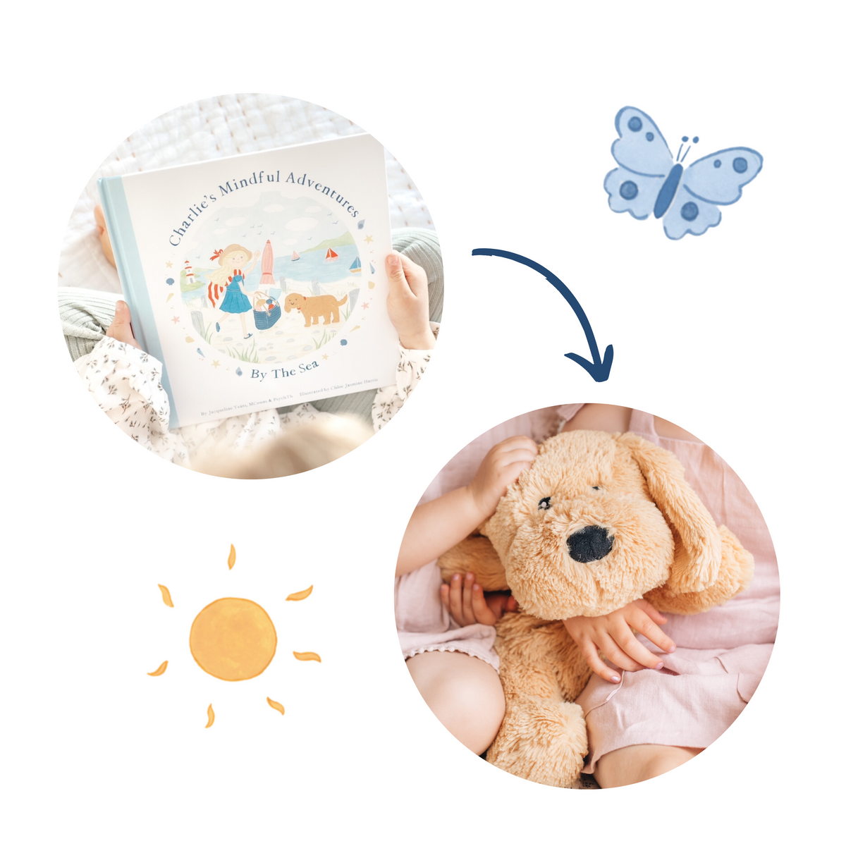 Charlie The Weighted Puppy Dog - Mindful And Co Kids USA